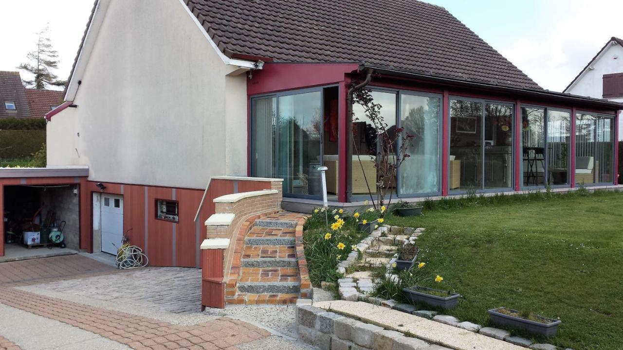 3 Chambres Privees Dans Un Jardin D'Hiver, Garage Voiture, Velos, Motos Tourville-sur-Arques Екстериор снимка